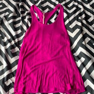 Racer back tank top